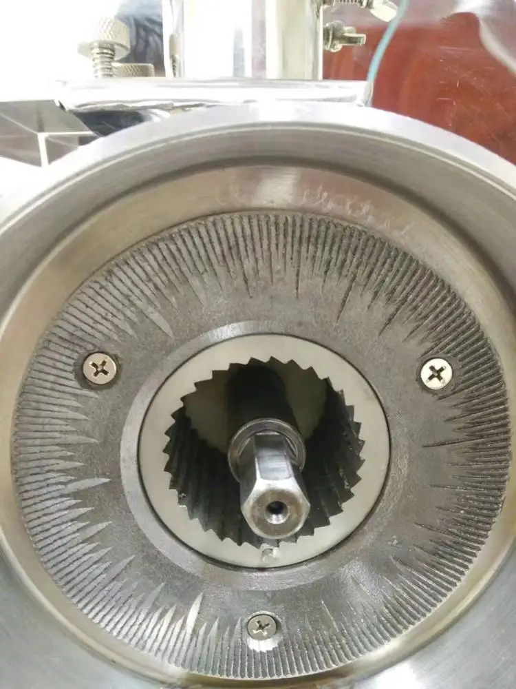 Desktop Food grade small dry ginger powder grinding machine commercial rice grinder machine flour milling machine