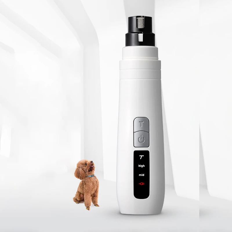 Amazon Top Seller Usb Charging Cats Dogs Nail Sharpener Electric Pet Nail Clippers Pet Nail Grinder With Led Display