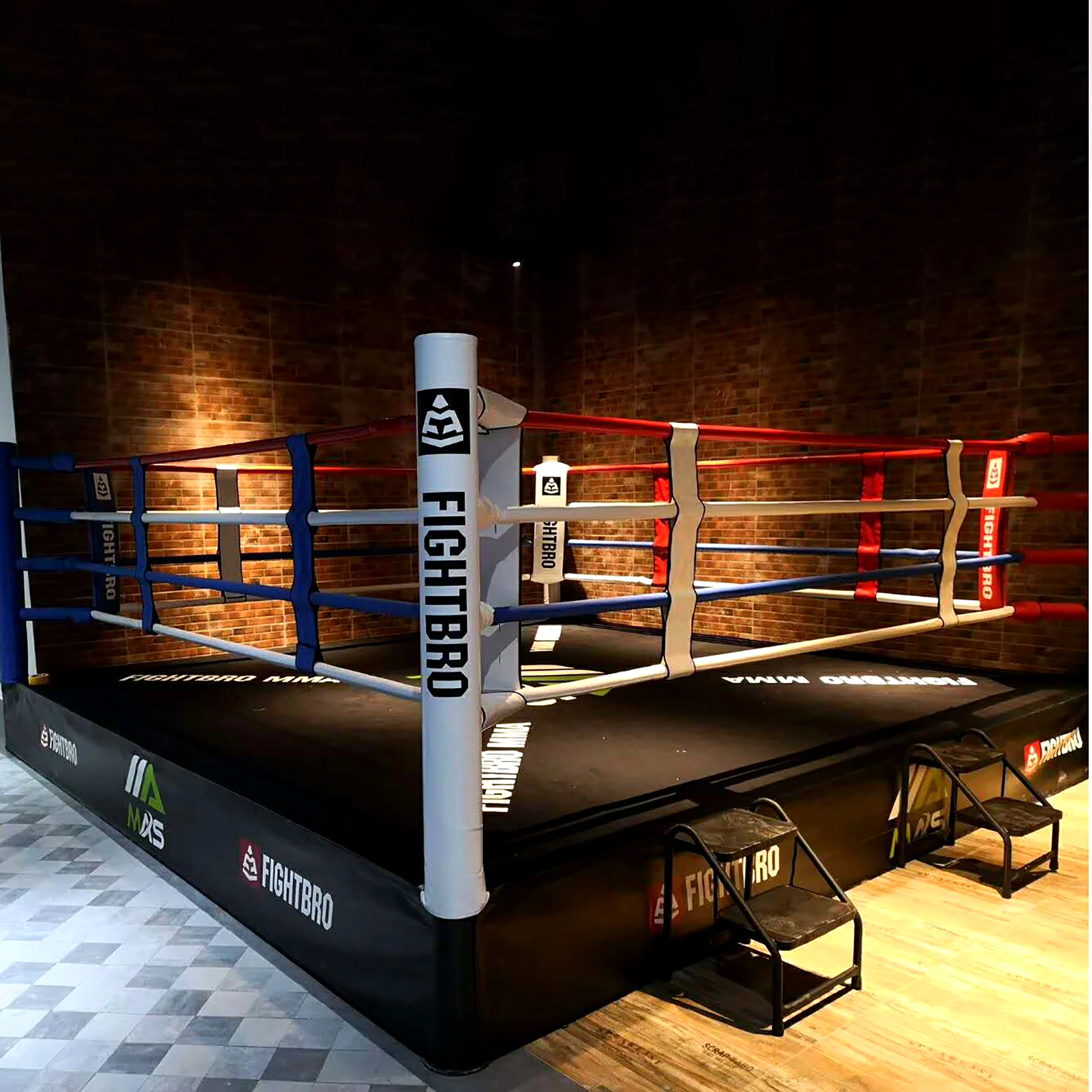 Gym Training equipment large size and professional Martial Arts Cage / FightBro Boxing ring