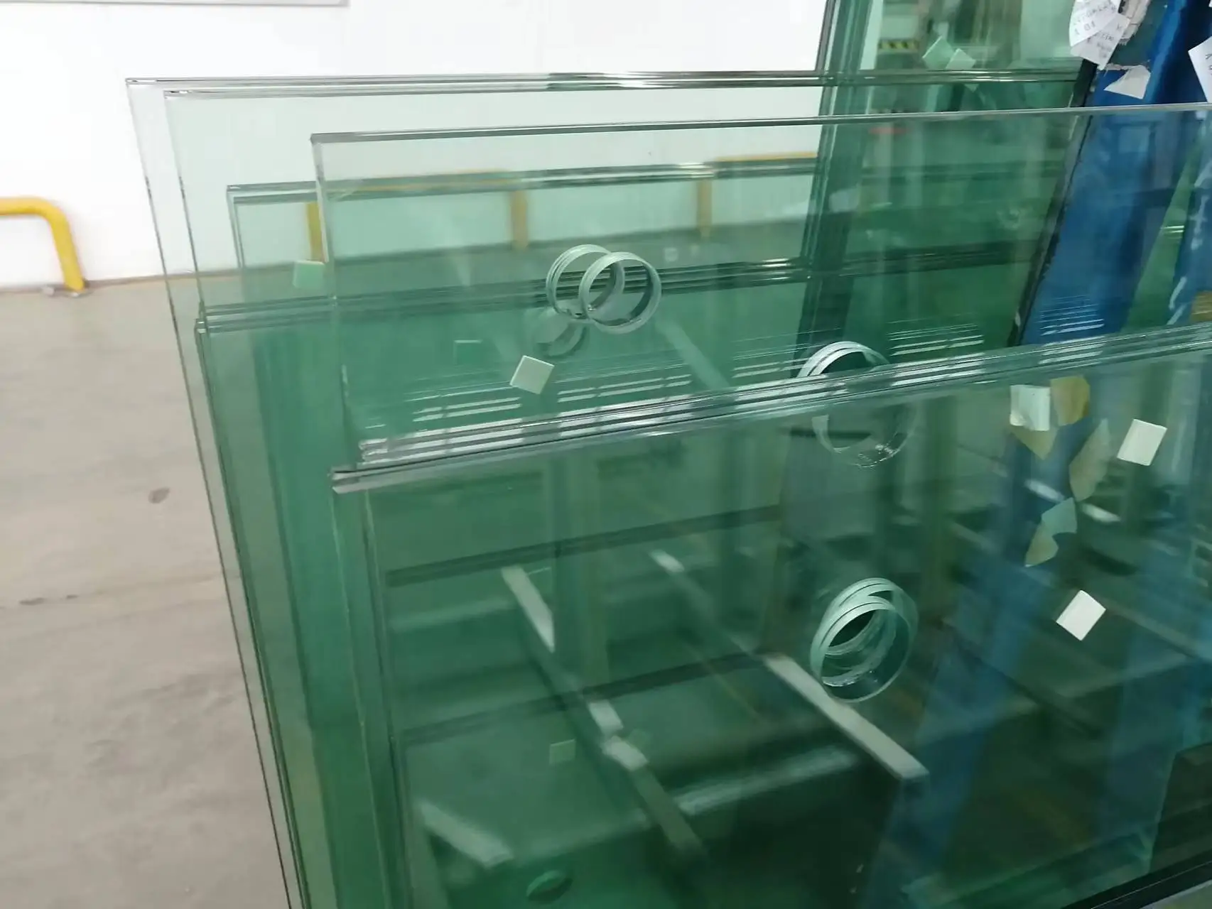 clear temper laminated doom glass