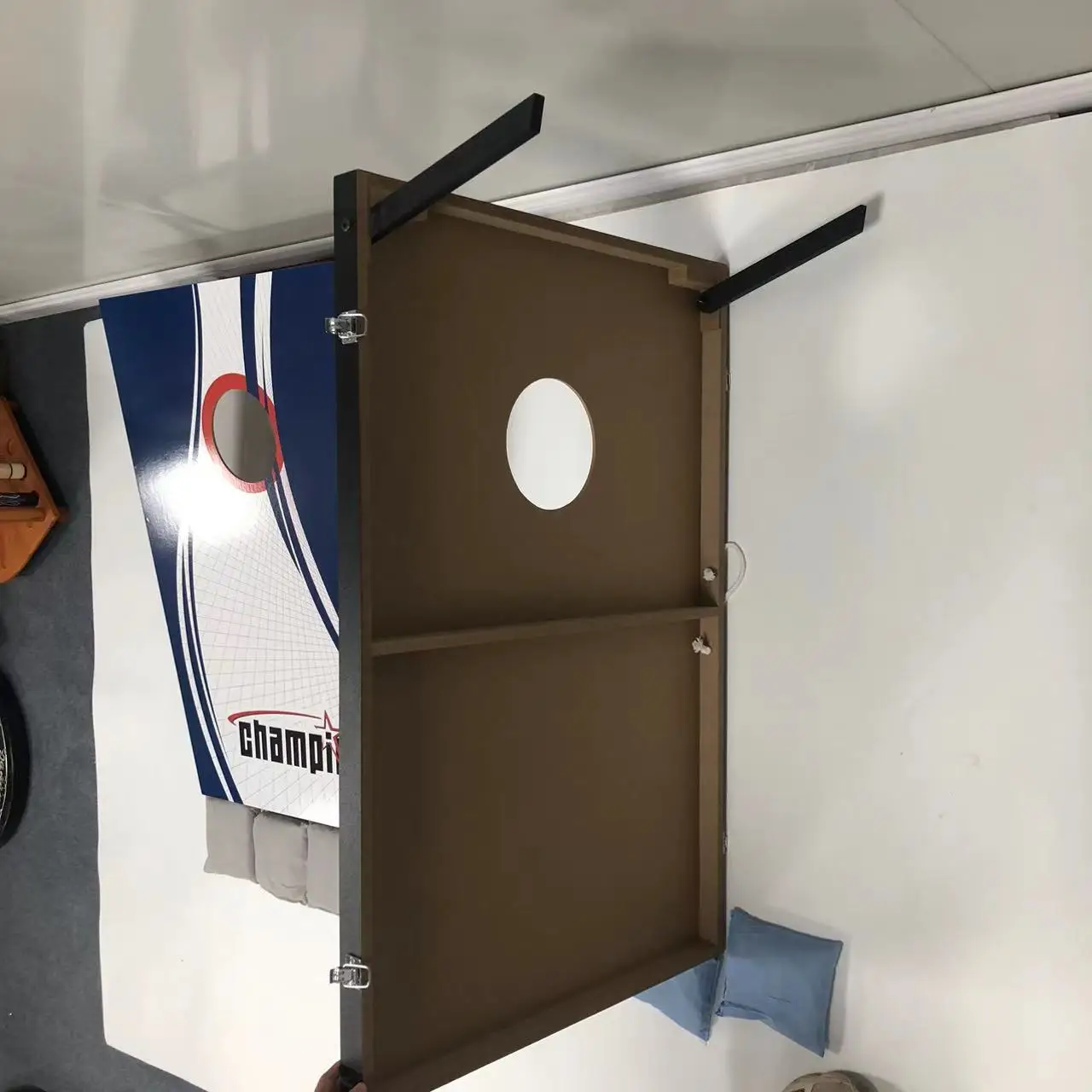 Cornhole Sets Interesting and novel  game Support family play together Outdoor game Easy to carry collapsible Bean bag toss