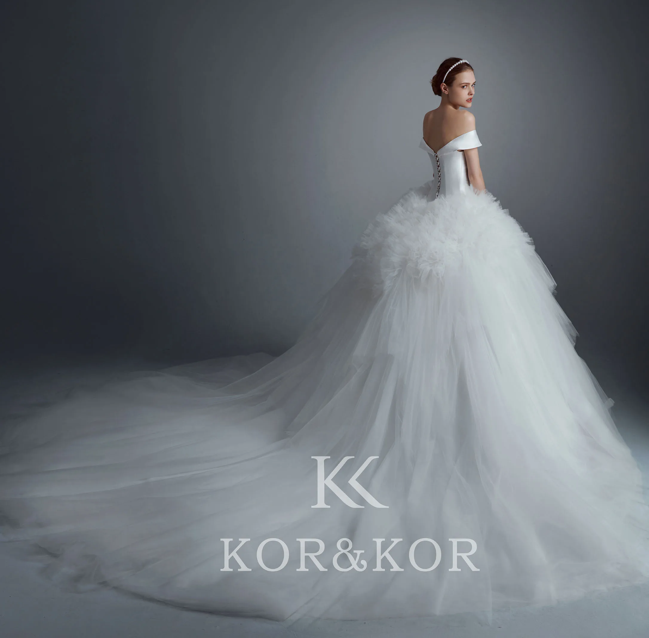 Kor свадебное платье Vestidos de noiva KK11009