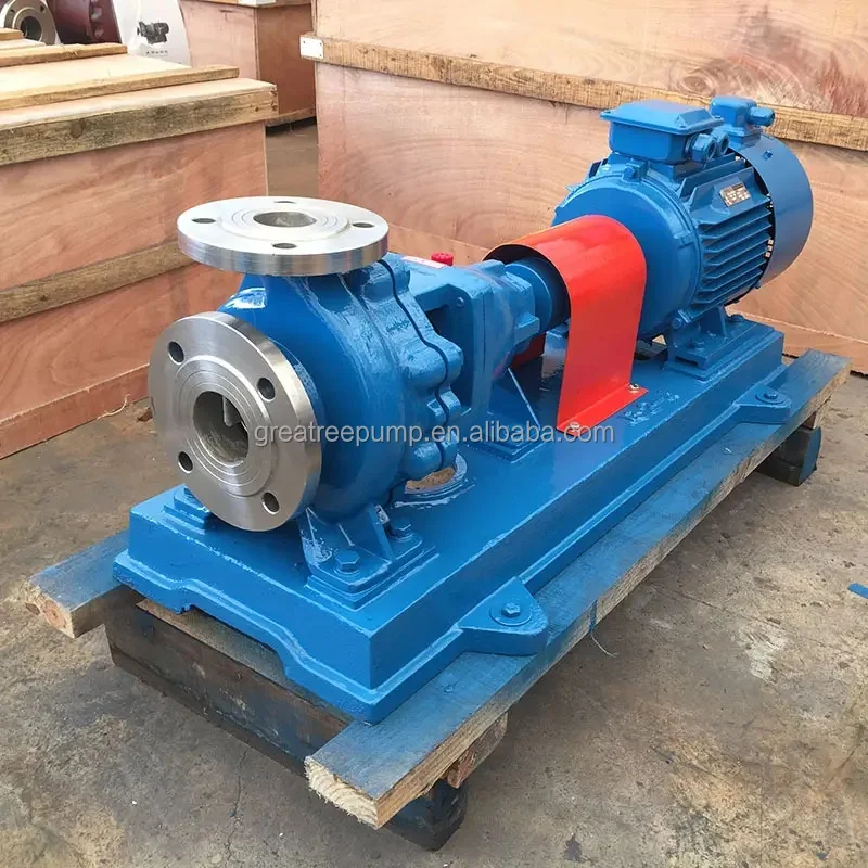 Cheap high quality IH80-65-160 series stainless steel electric chemical pump,SS304/306 centrifugal pump transfer sulfuric acid
