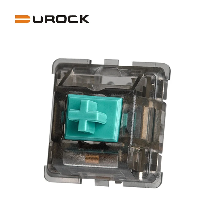  Durock T1 67 г дымчатый корпус механическая клавиатура Настенные переключатели 5 pins тактильная кнопка для Сделай Сам заказ