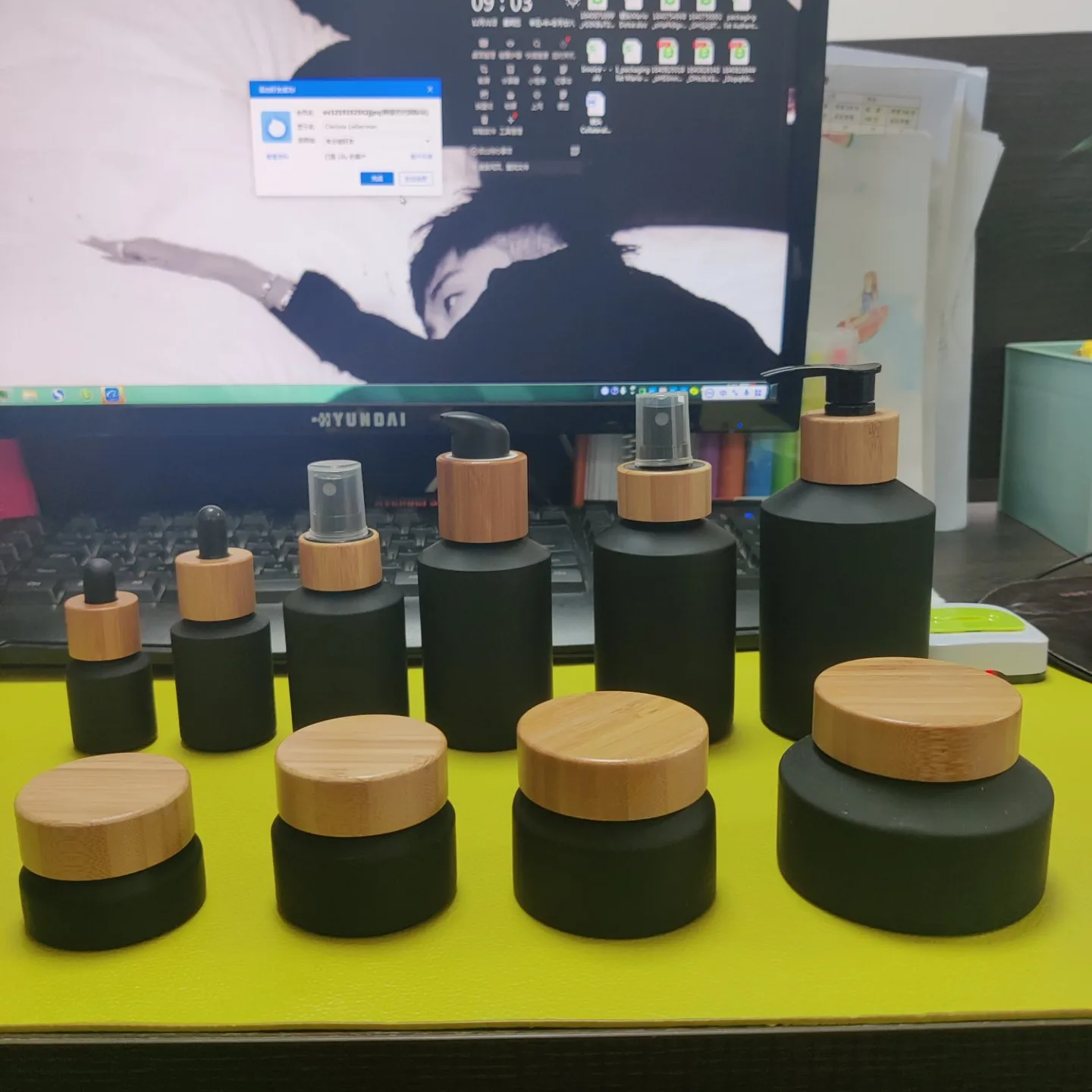 Perfume Bottle Perfume Spray Bottle Glass Perfume Get 1000 Coupon 50ml Glass Set Body Hot Crystal Time Industrial Surface PUMP