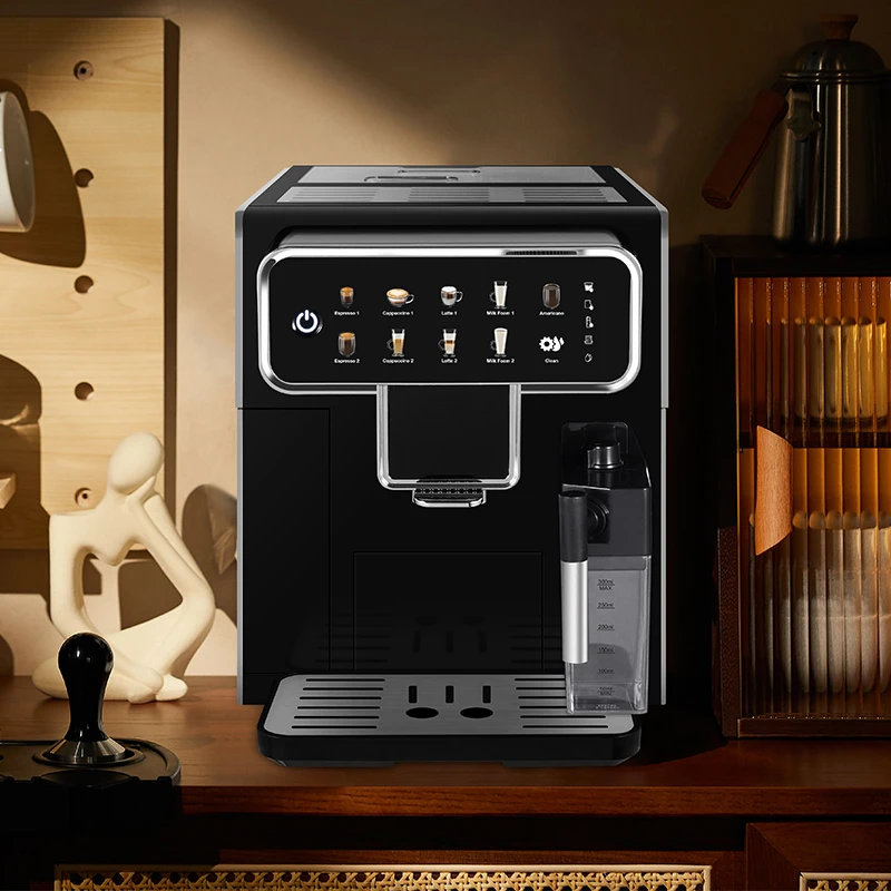 Wholesale best fully automatic office or home use touch screen bean to cup cappuccino latte long espresso coffee machine