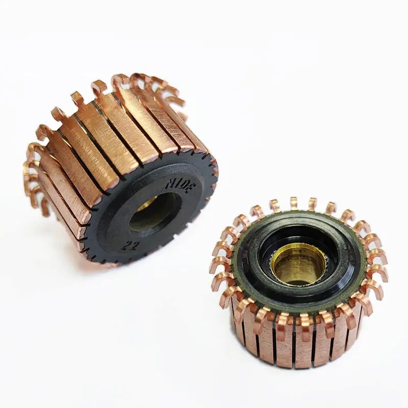 Booster Pump Hook Type Silver Copper Commutator for 24 Segment Collector