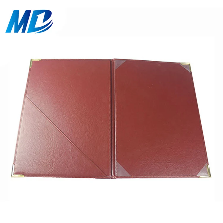  Reasonable Price Custom Leather Certificate Folder Graduation PU