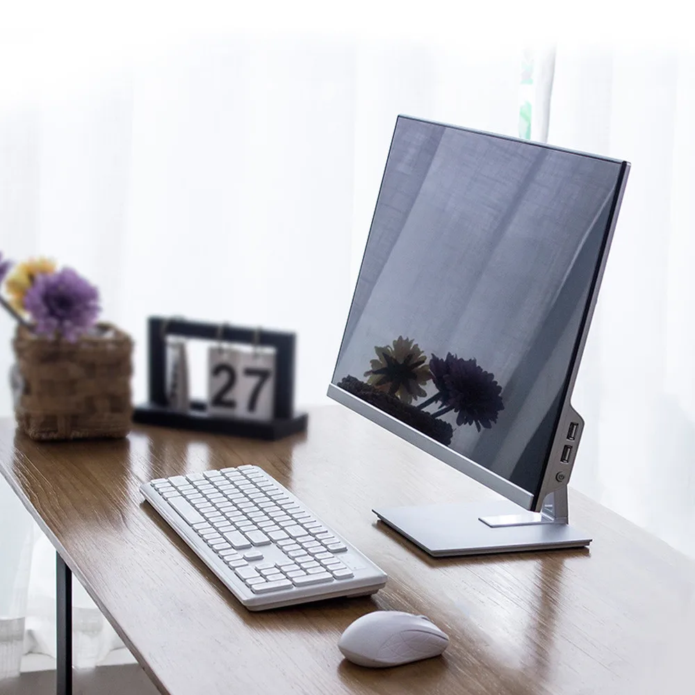 Factory i5 i7 i9 Portable wholesale desktop computer Monoblock IPS Screen pc computer All In One PC