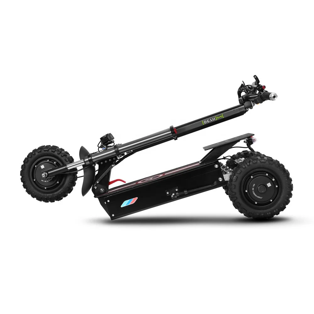 3 Wheel Electric Scooter Tricycle, Heavy Duty 11Inch Off Road Electric Scooter, 150Kg Load Powerful Adult Electric Scooter