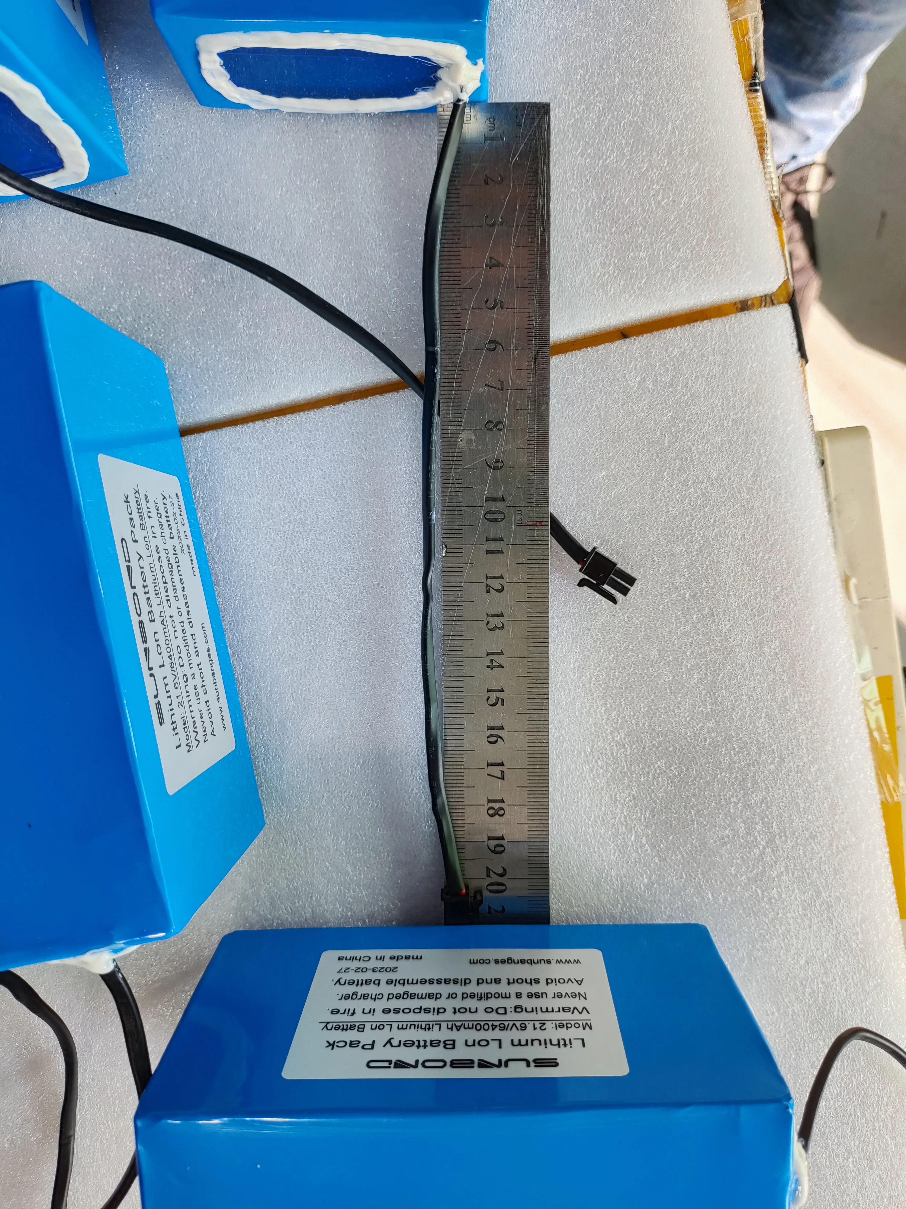 18650 Lithium Ion Battery Pack 6S2P 22.2V 4000mAh 4400mAh 5000mAh 5200mAh 5800mAh 6400mAh 6700mAh 7000mAh Li Ion Batteries