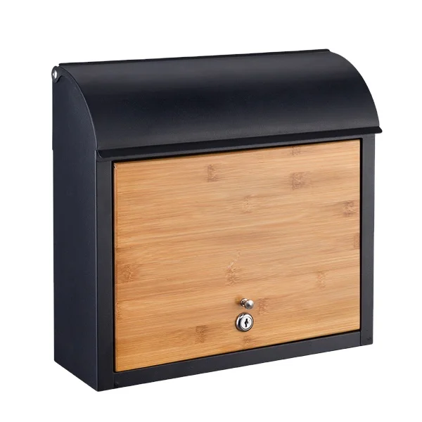 Apartment Wall mounted Mailboxes Metal mail box metal outdoor with Lock