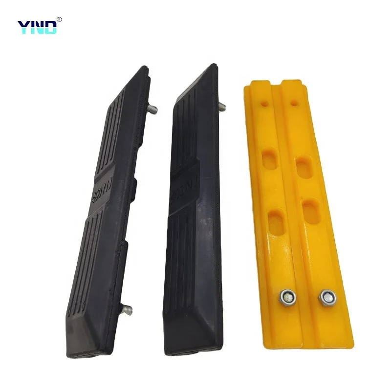 For Kubota U30/35 Komatsu Pc30/35 Carter 303 Yanmar Vio30 Kobelco 30 Excavator Rubber Track Pad  Excavator Bolted Track Shoe