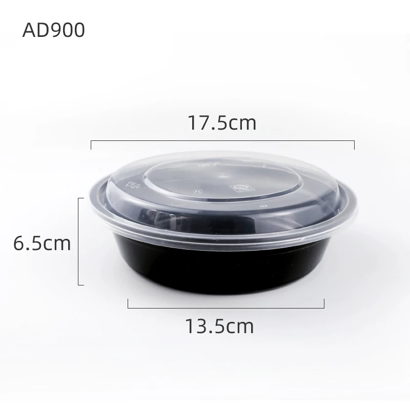 wholesale price disposable food container with lids box 2 compartment