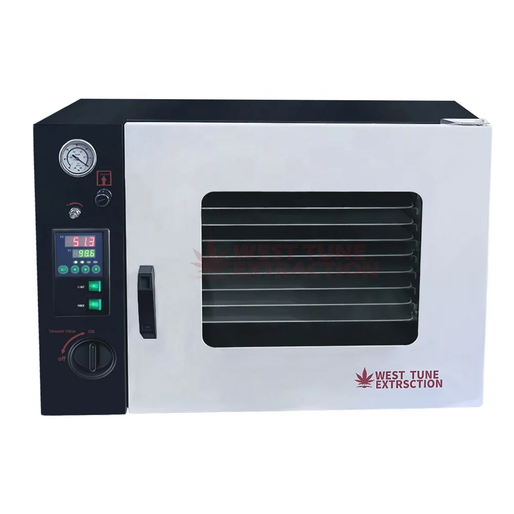 WTVO- 1.9 cf 10 Shelves Laboratory Hemp Extraction Industrial Heated Vacuum Drying Oven With Pump