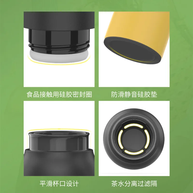 Christmas 2024 Mugs In Travel 316 Stainless Steel Cup Outdoor Sports Portable Sling Vacuum Large Capacity Bottle