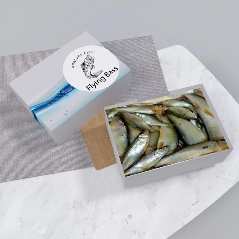 Новое поступление упаковочная коробка с цифровой печатью крышкой и основой для упаковки морепродуктов пищевой бумаги кодом креветок