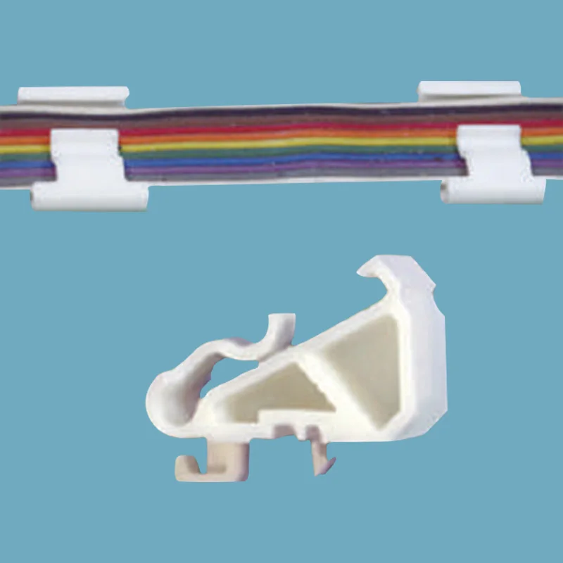 FDP-19 Ready to ship Cable Tie Holder Clip Plastic Clamps Mount Clamp Plastic Adhesive Nylon Wire Adjustable Cable Clamp