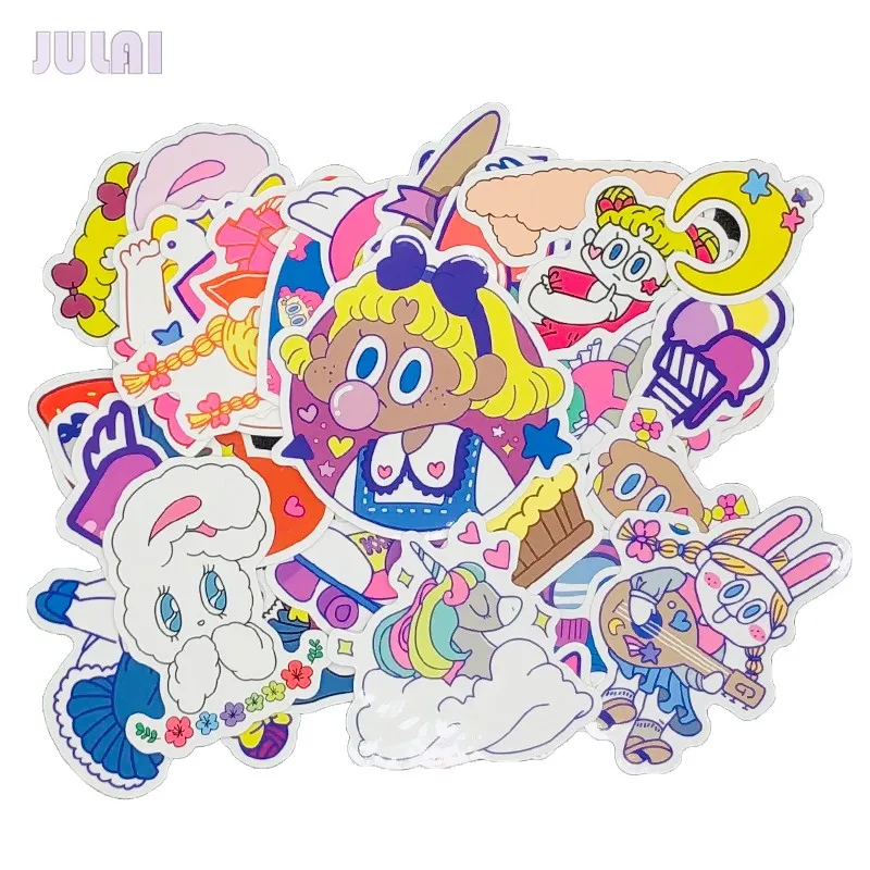 Multifunctional Cute Kawaii Stickers Reward Adhesivas Labels Stickers For Kids Maker Print Die Cut Sheet Stickers