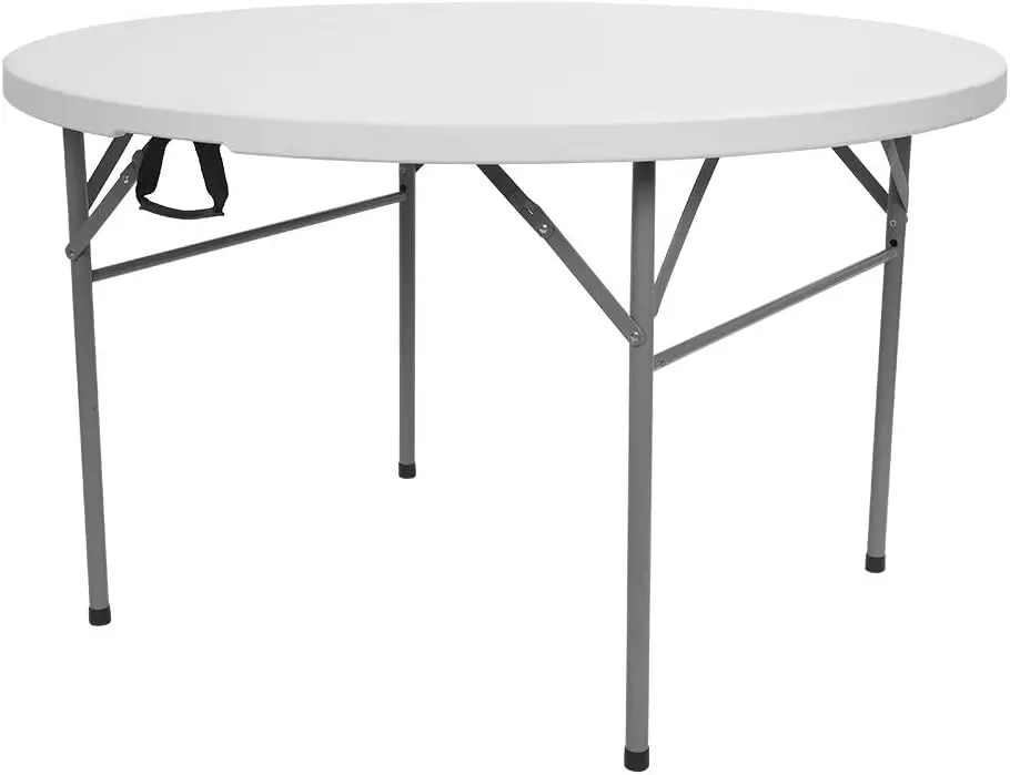 Factory delivery Plastic Round Table Folding Cocktail Table Indoor Outdoor Banquet Table for Parties and Weddings