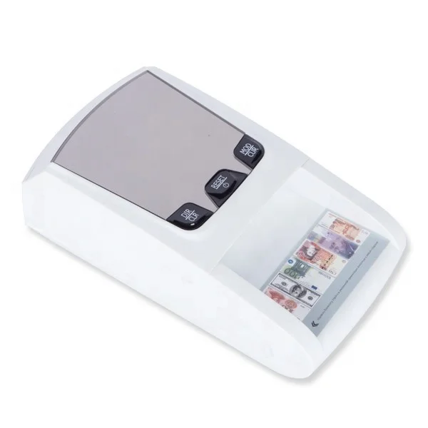 Money Detector banknote counting machine automatic Value UV MG IR DB326 white