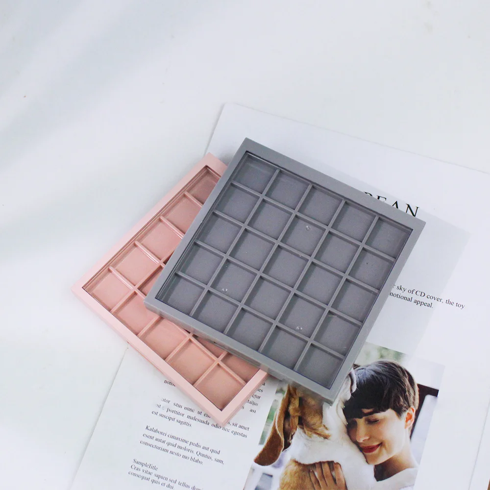 empty plastic multichrome chameleon eyeshadow tube packaging eyeshadow palette packaging 18