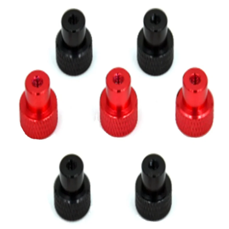 
New design color anodized aluminium alloy knurled thumb nut 