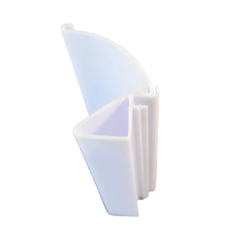 plastic profile extrusion Price Teg Plastic Profile Label Holder For Led