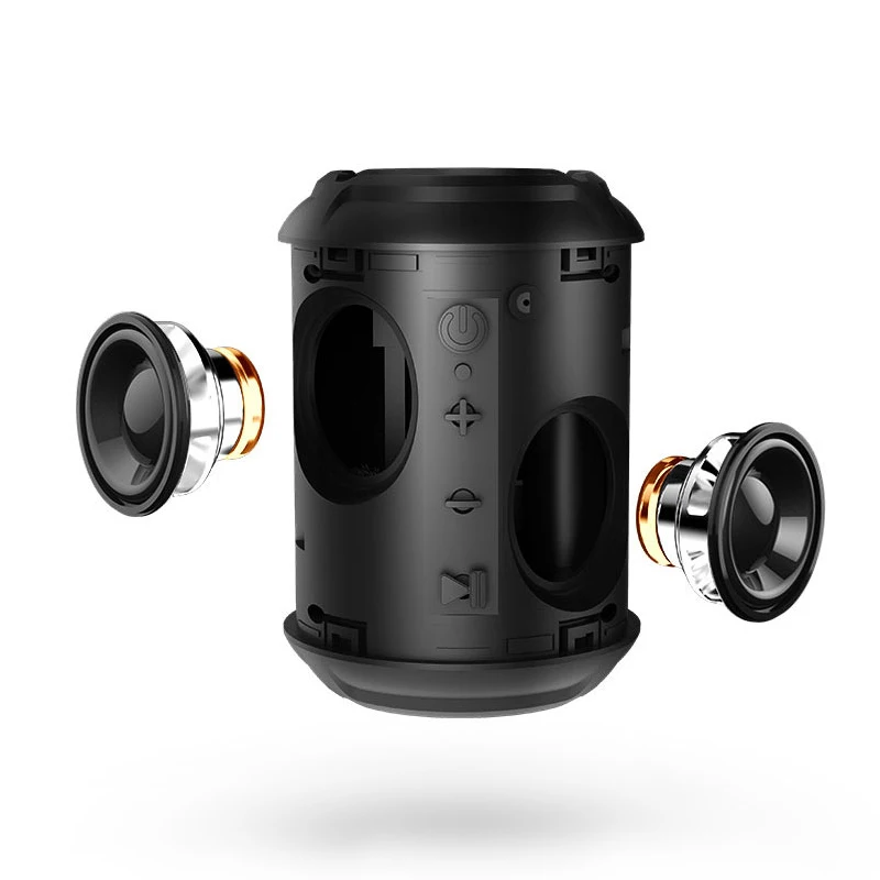 SHIDU Patented Hight Quality TWS stereo portable ipx5 waterproof wireless speaker bluetooth speakers for jet ski sea beach