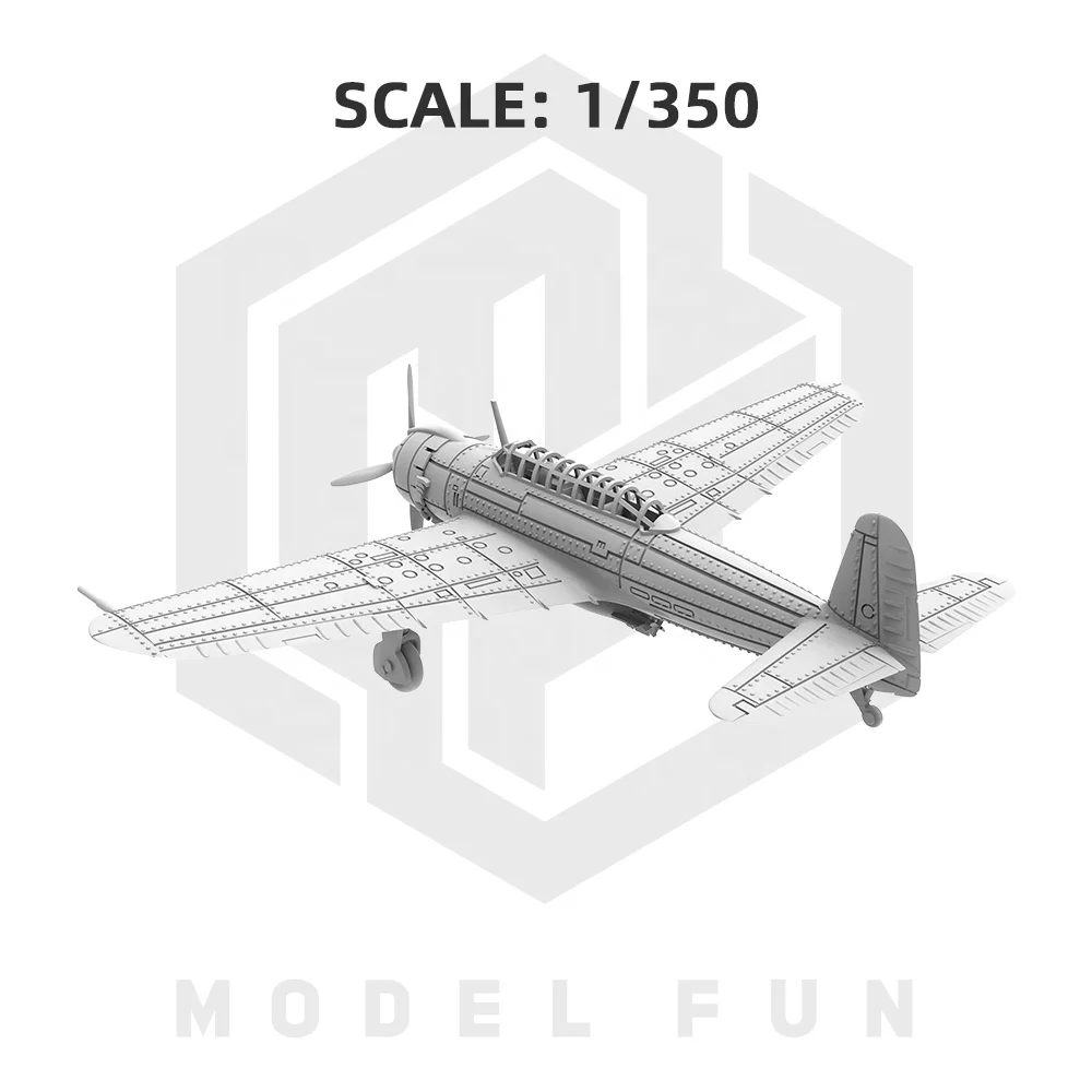 1/350 Nakajima B6 N2 IJN Tenzan Carrier Attack-Bomber  3D PRINTED MODEL NAVY WEAPON MODEL RESIN MODEL MFP35003