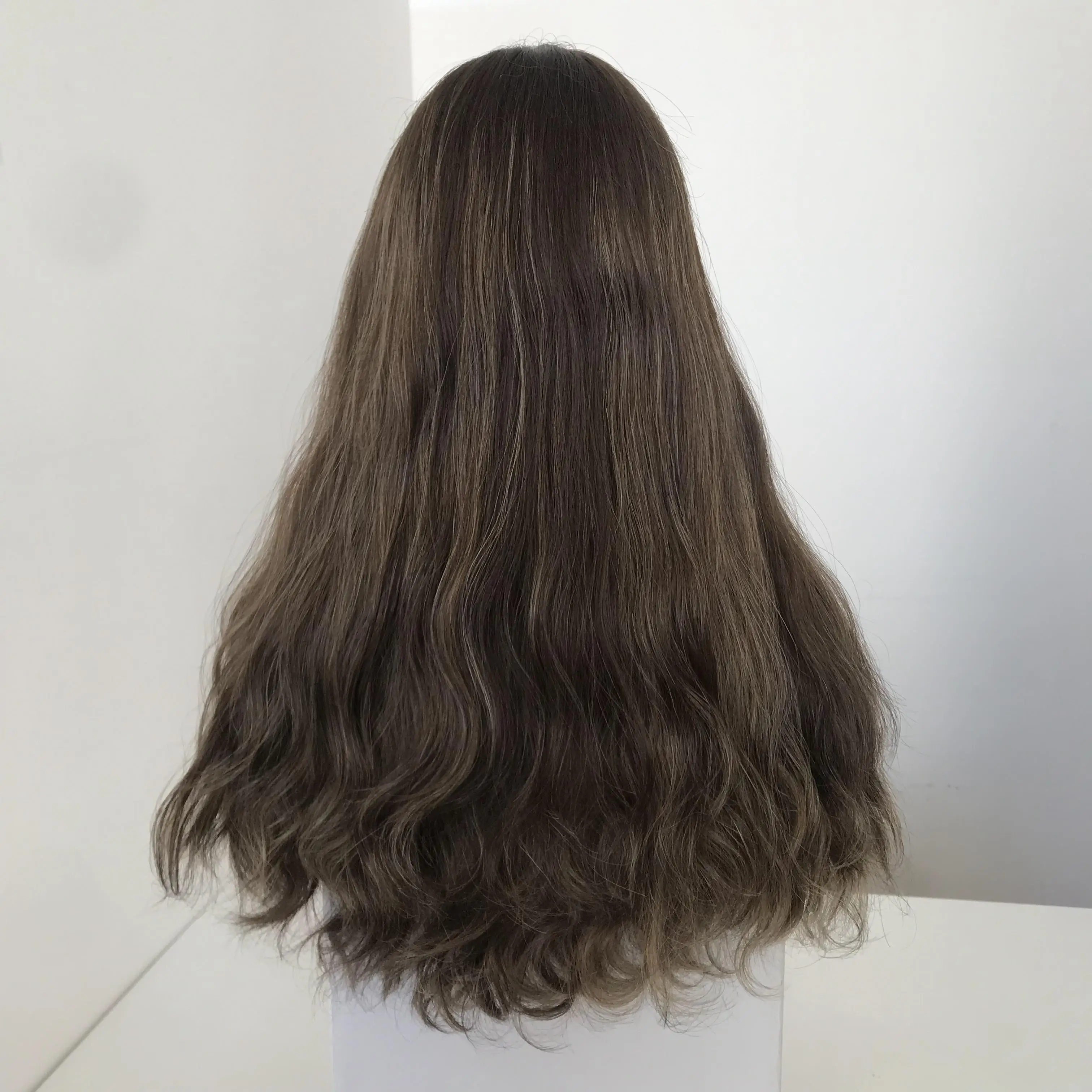 J009  Fast Shipping Warm Blonde Silk Top 130% Density our production manager will try to calculate the price tonight,and I will