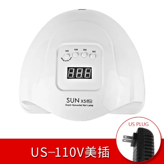 110V America PLug White Color Mini Nail Lamp Machine Suitable for All Gel
