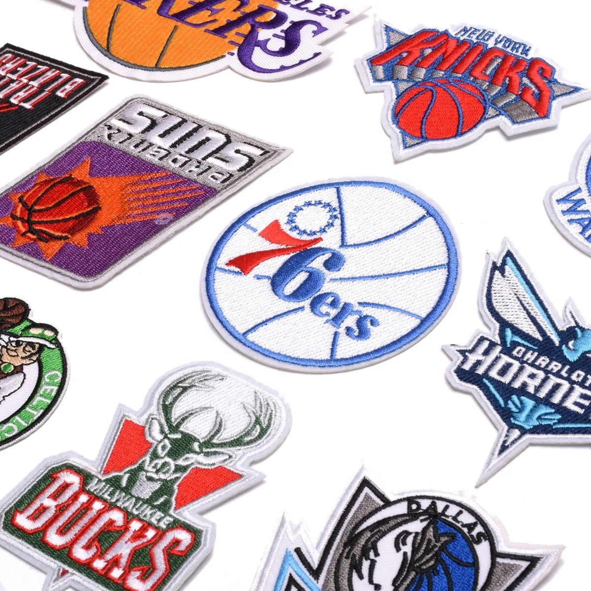 2023 Basketball Team Embroiderod Patch Embroidery Sticker For Hat Bag Shoe Tags Clothing Label Garment Accessories