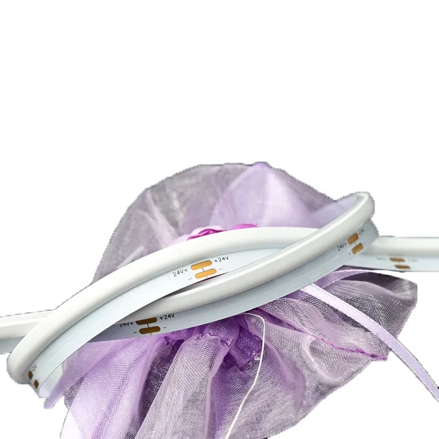 Bespoke 10W/m CRI90 with exquisite structure COB LED Strip unique side viewing