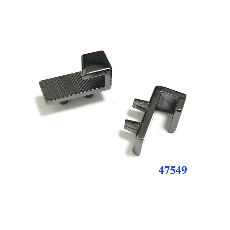 Wholesales Black Nickel Color Shoe Lace Zinc Alloy Hook Buckle