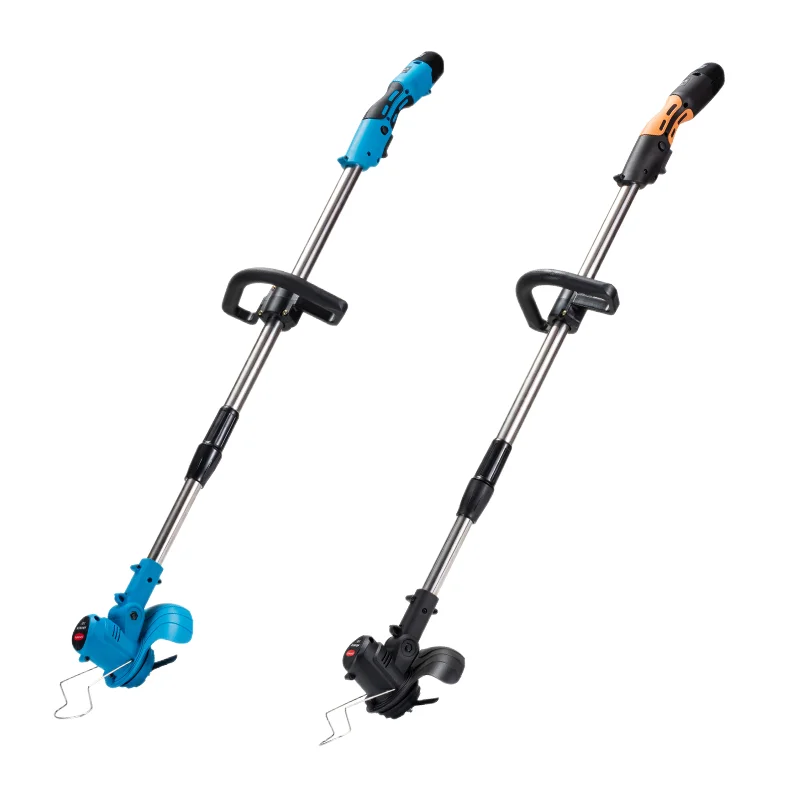 Maker Lithium Electric Dc Motor Grass Trimmer Battery Brush Cutter China Power Plastic Handle Feature Weight Blade Origin Type