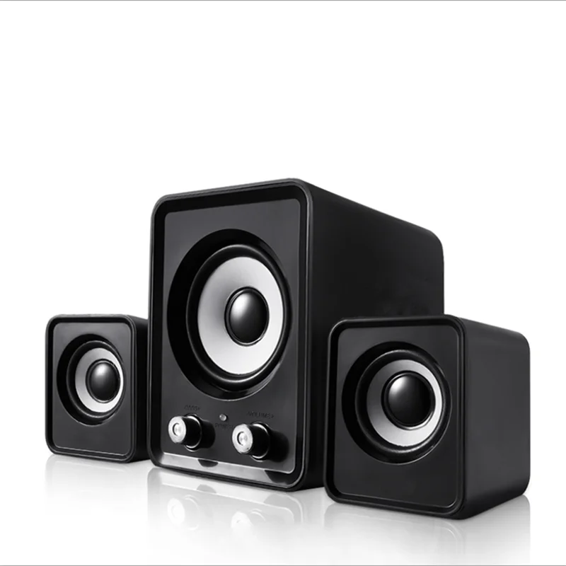 
USB computer 2.1 channels multimedia speakers sound composition notebook 