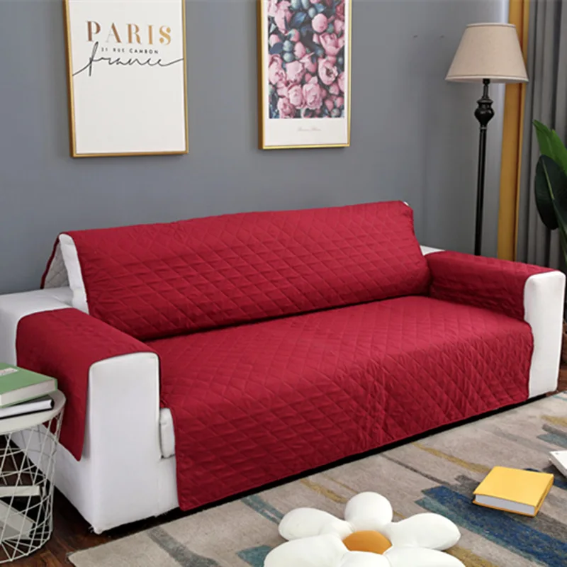 Amazon Protective Non-Slip Wear Resistant Sofa Cover,High Elasticity Quilt Sofa Chair Covers/