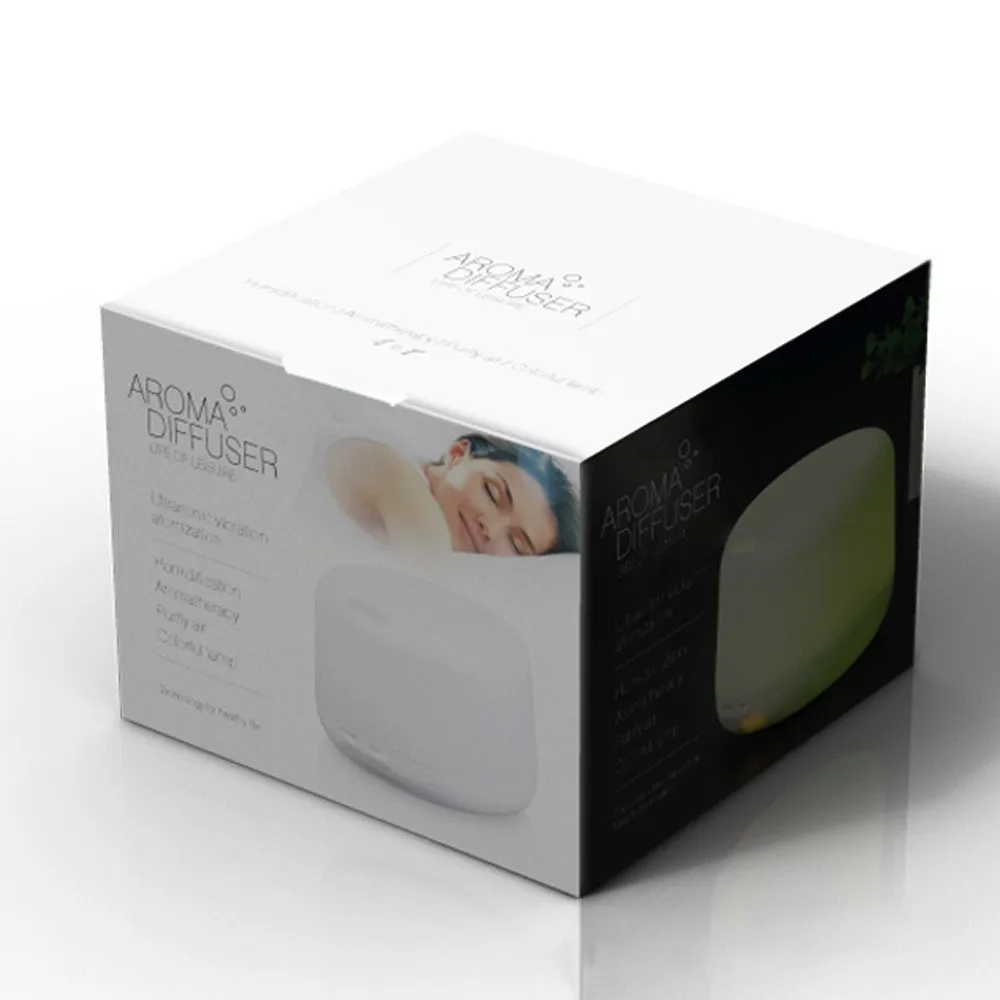 300ml Ultrasonic Small Portable Aroma Essential Oil Diffuser Cool Spray Mist 7 colour Mini Led Air Humidifier for home car table