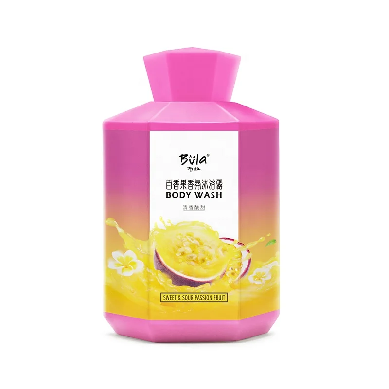 Этикетки на заказ с ароматом страсти для мытья тела, Фруктовый гель для душа для ухода за кожей, крем для грязи Romove, густая пена, Органическое средство для мытья тела