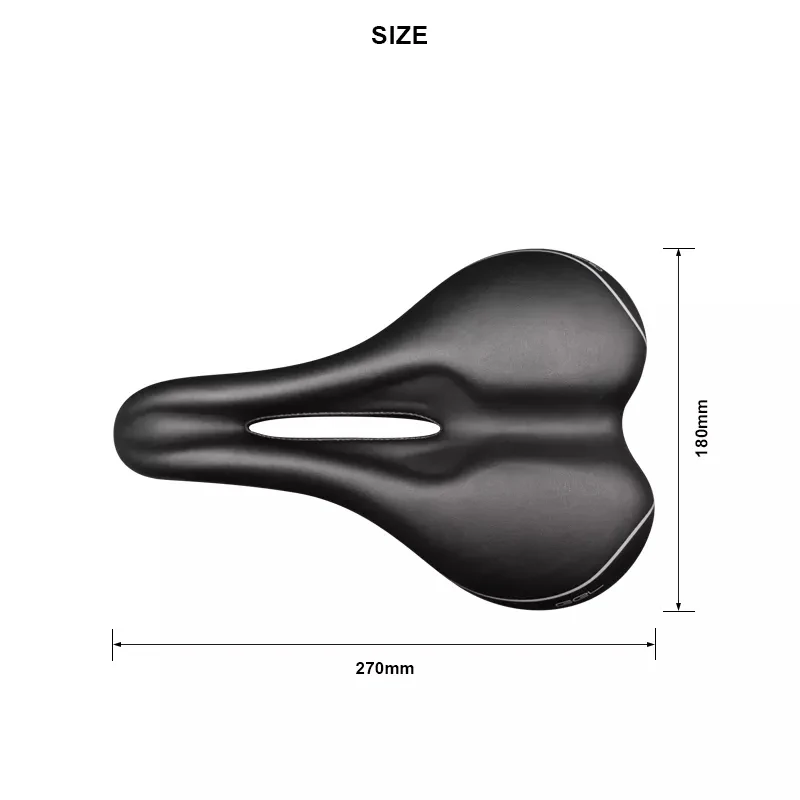RIDERACE Bicycle Saddle Seat Mtb Saddle Riding Seats Padded Cover Wide Extra Soft Cushion For Bike Pu Leather Cycling Saddles