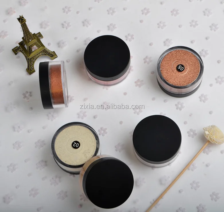 
Wholesale Private Label 9 Color Mermaid Duochrome Eyeshadow Glitter Eye Shadow mica Loose Powder stay all day 