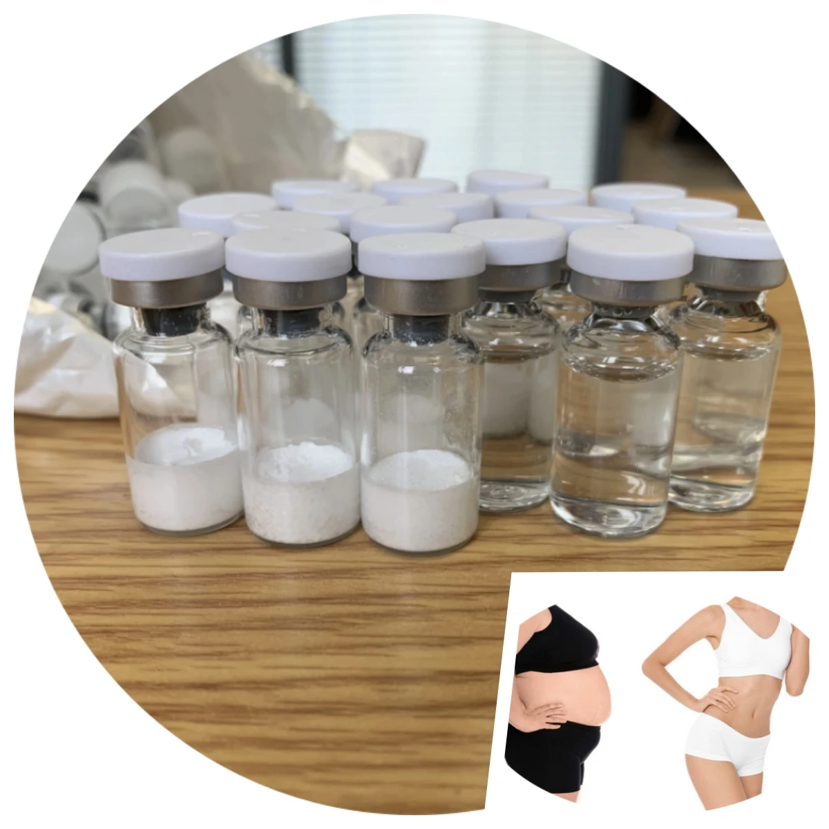 Factory supply 5ml 10ml peptides raw powder customized peptides in stock