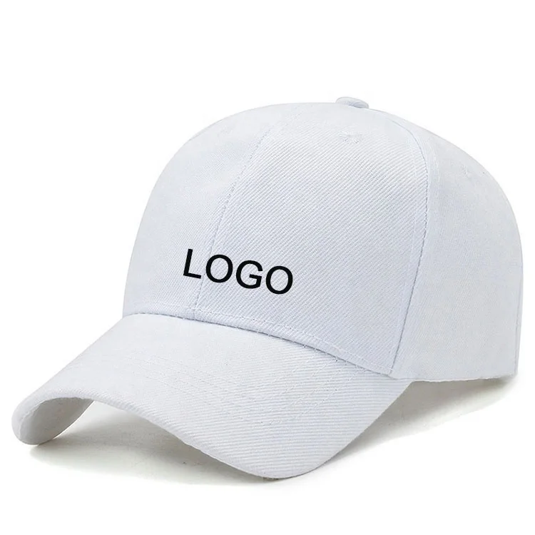 USA High Quality Printing logo baseball caps and hats unisex 100% polyester/cotton piping running hat custom outdoor sports caps