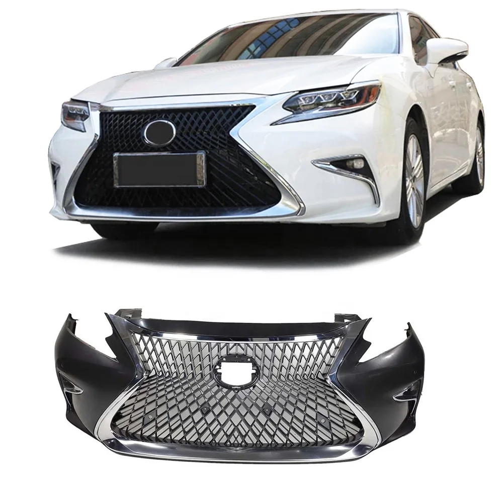 Car Bumper For 2013-2014 Lexus ES250 ES350 Front Bumper For LEXUS ES 2013 To 2015-2017 Old Upgrade New