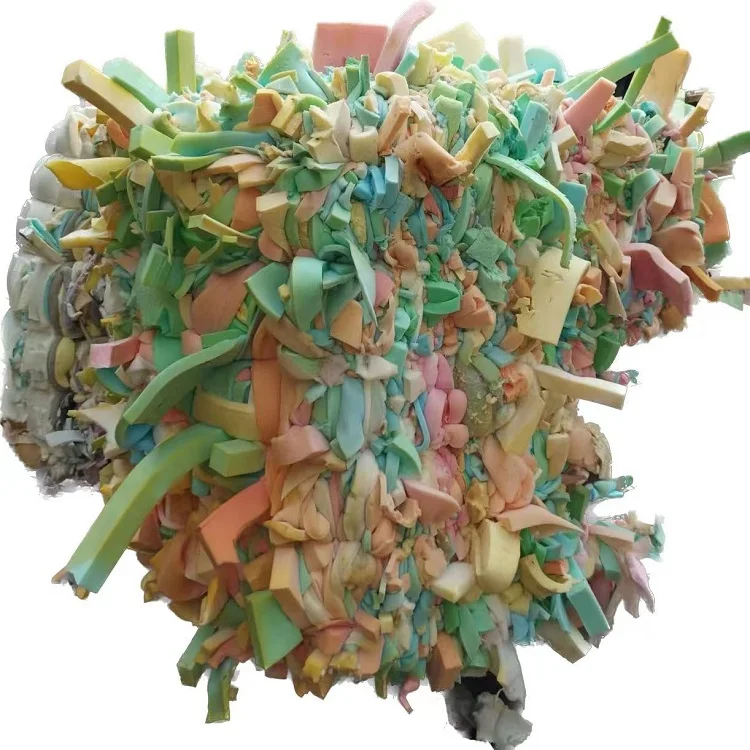 Hot selling Scraps Plastic Foam Scraps Wholesale Clean and Dry Recycled Plastic PU Foam Toy Packing Furniture