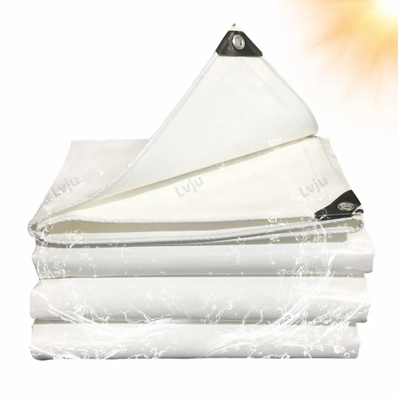 Lvju Custom Laminated Pvc Tarpaulin 500D Rainproof Tarpaulin 4X5M