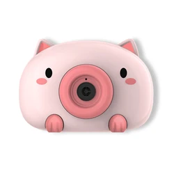 LEADON Electric bubble machine children bubble camera music light cartoon automatic bubble blower toy wholesale