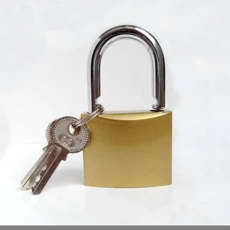 high quality imitate brass arc type padlock