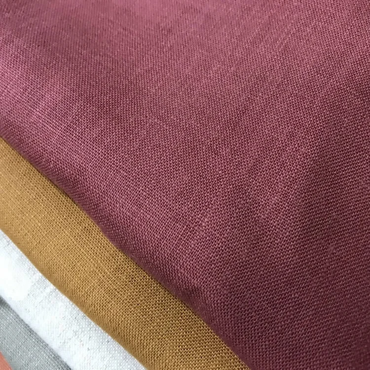 Wholesales Stone Washed Linen Fabric 100% Pure Linen Fabrics For Curtain And Bedding French Flax Linen Custom Wide Width Fabric